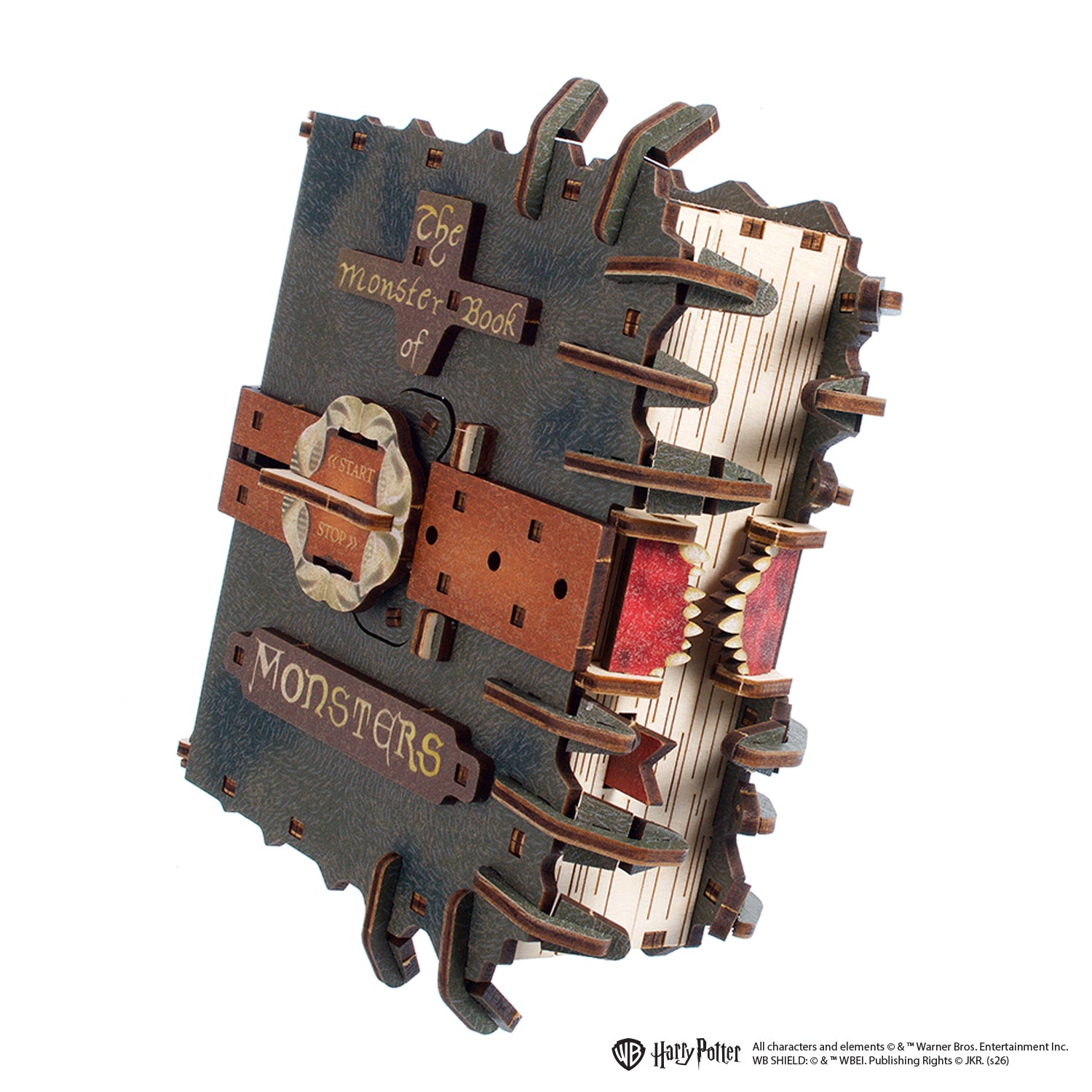 ugears-the-monster-book-of-monsters-puzzle-3d-in-legno-harry-potter-serie-harry- image 5