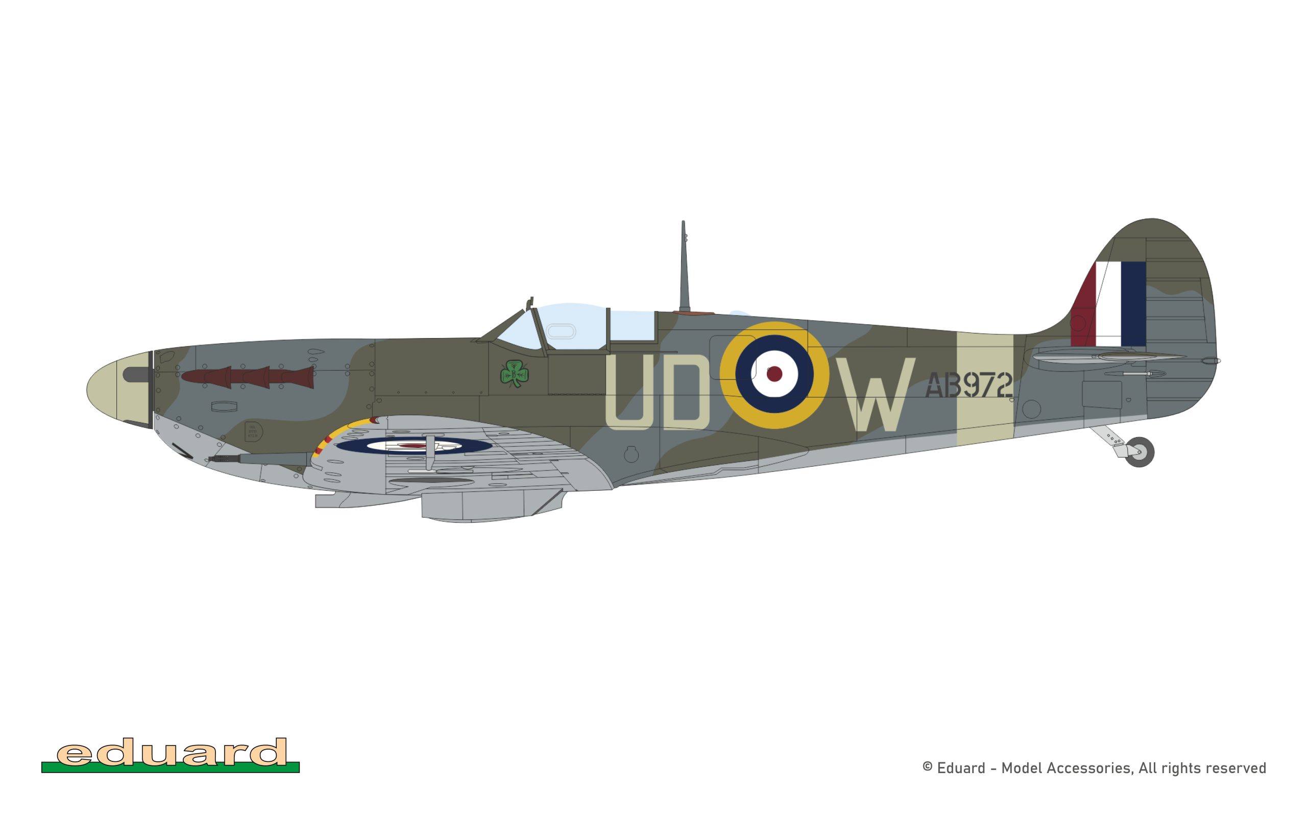 ak-interactive-1-72-spitfire-mk-vb-mid-kit-aereo-modellismo image 8