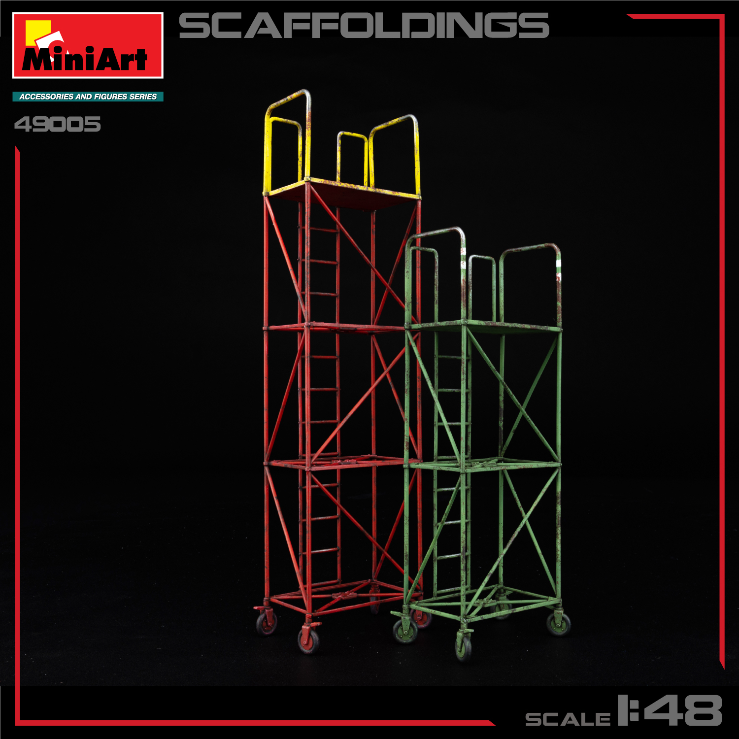 ak-interactive-scaffoldings-1-48-set-di-impalcature-per-modellismo image 6