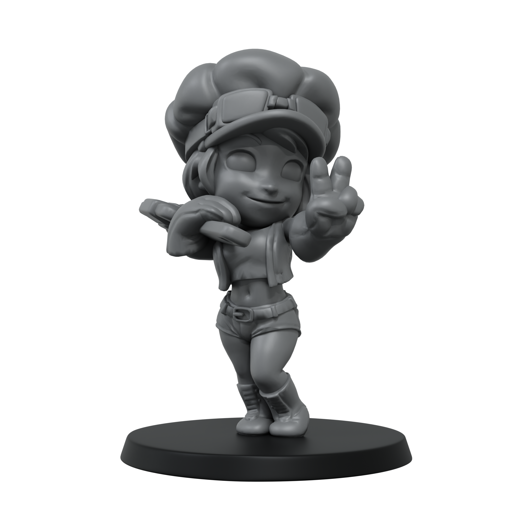 scale75-patty-wrench-the-smog-riders-chibi-miniatura-35mm-in-resina image 3