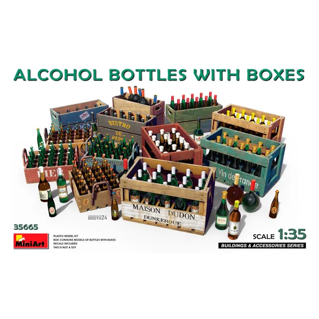 ak-interactive-1-35-alcohol-bottles-with-boxes-set-di-bottiglie-alcoliche-in-sca image 1