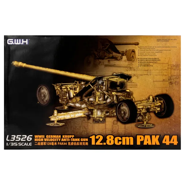 ak-interactive-wwii-german-krupp-12-8cm-pak-44-1-35-cannone-controcarro-alta-vel image 1