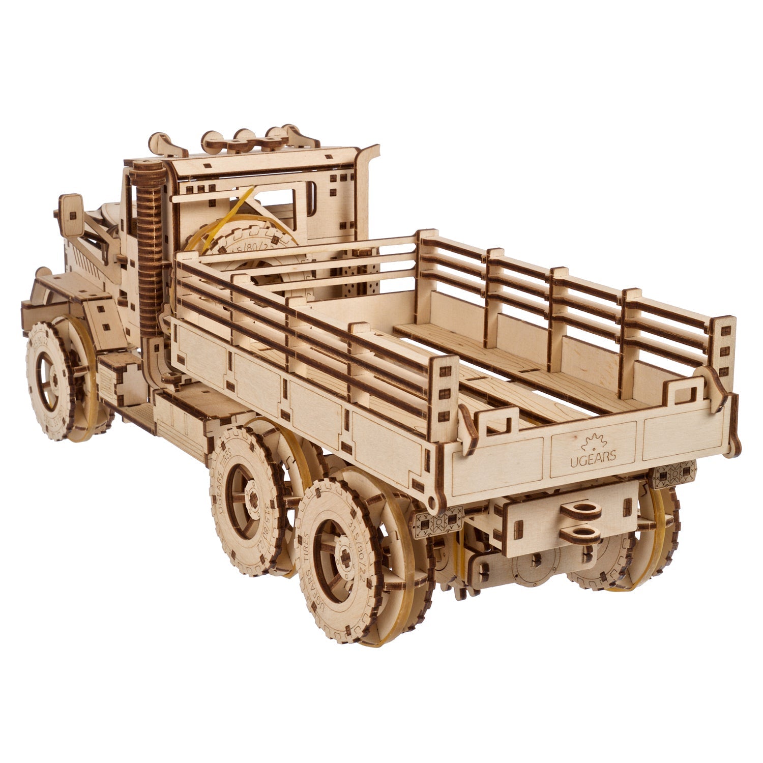 ugears-cargo-truck-camion-6x6-meccanico-in-legno-3d-avanzato image 3