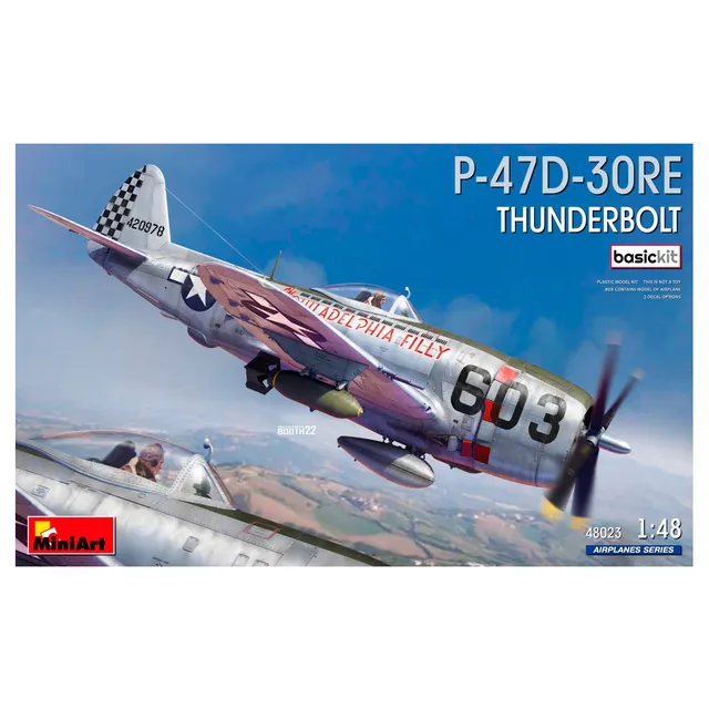 ak-interactive-1-48-p-47d-30re-thunderbolt-basic-kit-kit-modellismo-aereo-wwii image 1