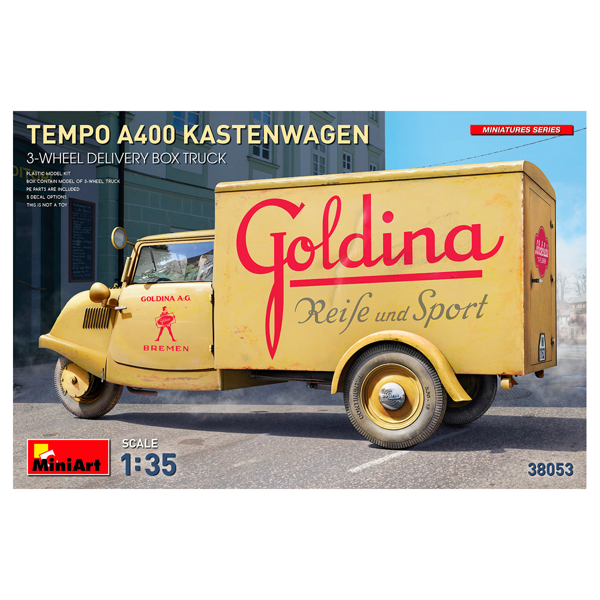 ak-interactive-1-35-tempo-a400-kastenwagen-furgone-a-3-ruote image 1