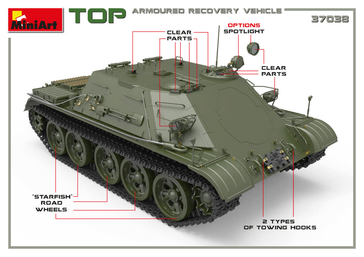 ak-interactive-top-armoured-recovery-vehicle-1-35-kit-di-modellismo-militare image 3