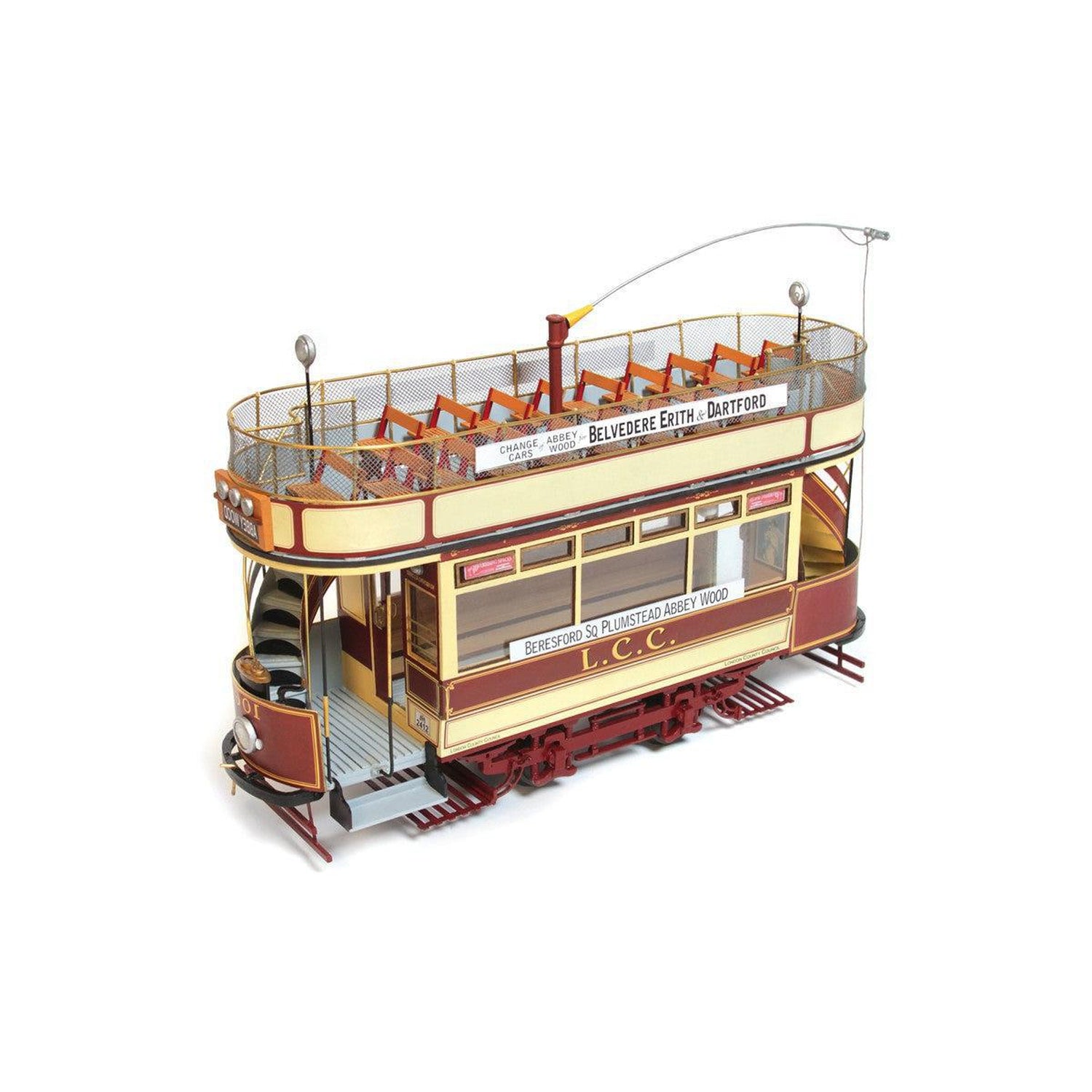 occre-london-kit-di-modellismo-tram-classe-b-n-106-del-1903 image 3