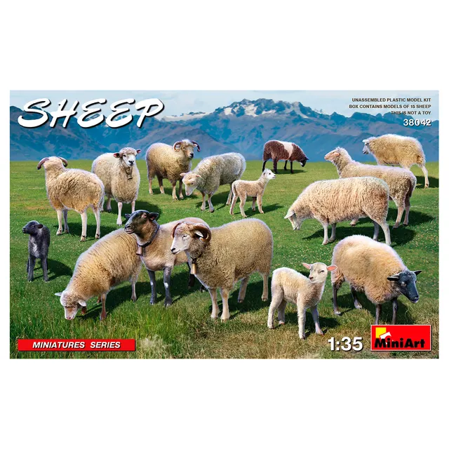 ak-interactive-1-35-sheep-set-di-figure-in-scala-per-diorami image 1