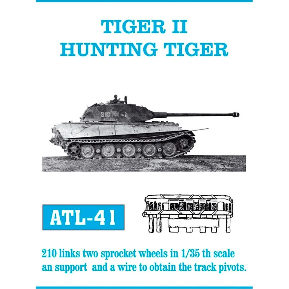 ak-interactive-1-35-metal-tracks-tiger-ii-hunting-tiger-cingoli-metallici-per-mo-2 image 1