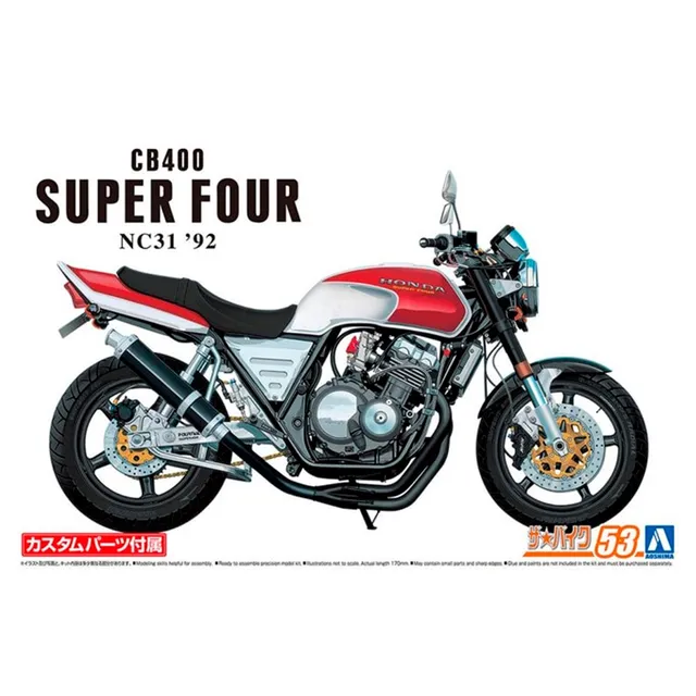 ak-interactive-1-12-honda-nc31-cb400-super-four-92-con-parti-custom-kit-di-model image 1