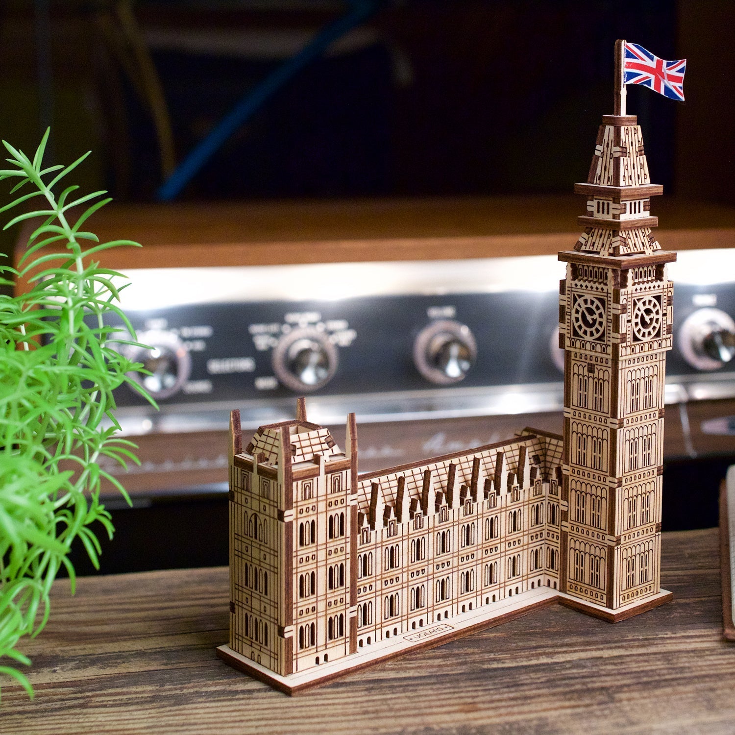 ugears-big-ben-kit-di-modellismo-in-legno-serie-easy-gears image 8