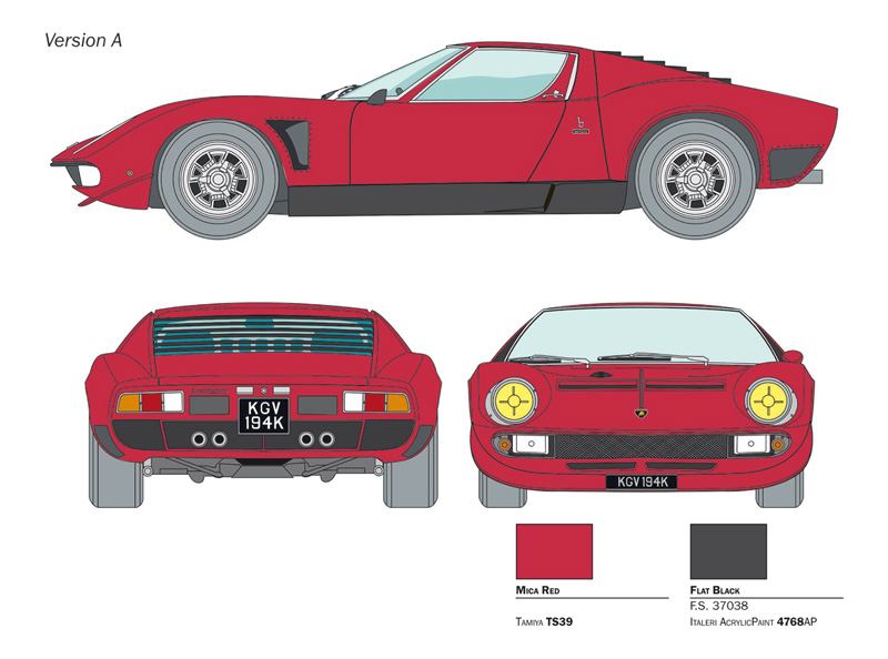 ak-interactive-1-24-lamborghini-miura-jota-svj-kit-auto-scala-1-24 image 5