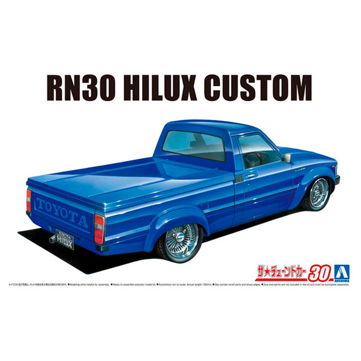 ak-interactive-1-24-toyota-rn30-hilux-custom-78-kit-modellismo-da-costruire image 1