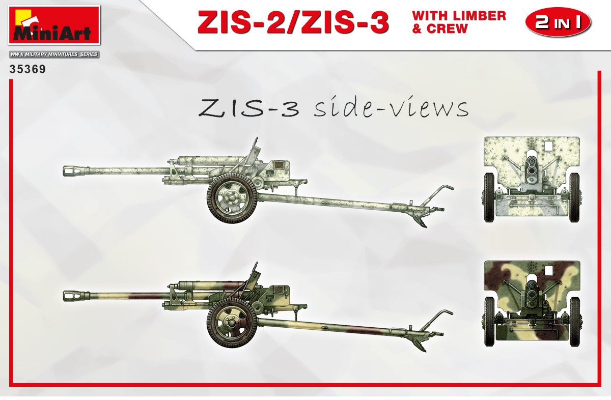 ak-interactive-1-35-zis-2-zis-3-con-limber-crew-kit-modellismo-2-in-1 image 4