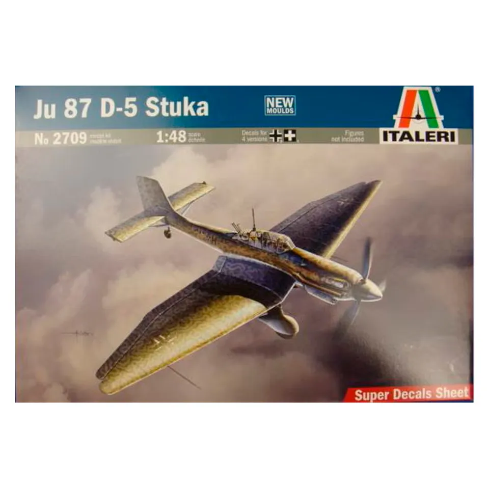 ak-interactive-1-48-ju-87-d-5-stuka-kit-aereo-da-modellismo-scala-1-48 image 1