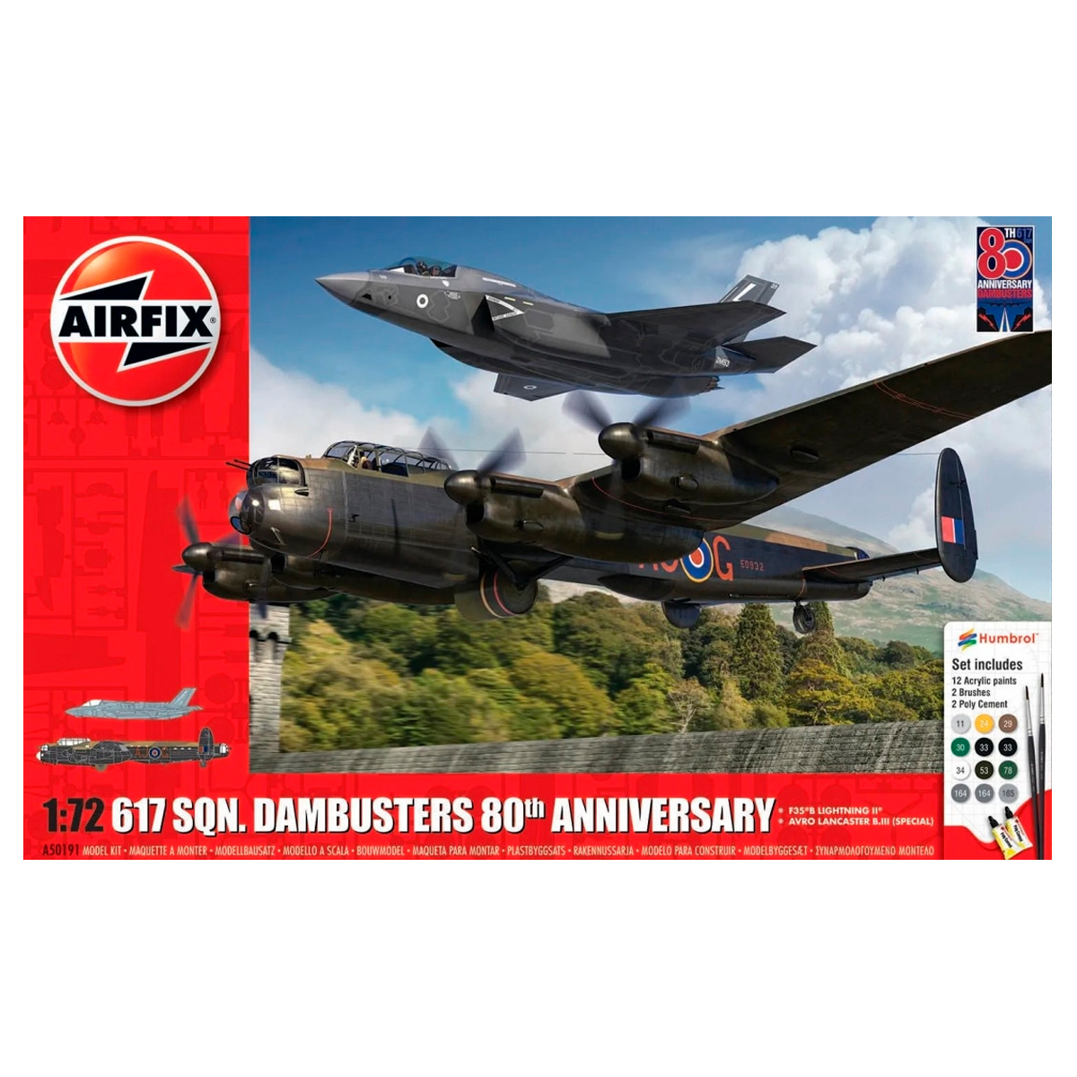 ak-interactive-617th-sqn-dambusters-80th-anniversary-1-72-kit-modellismo-aereo image 1