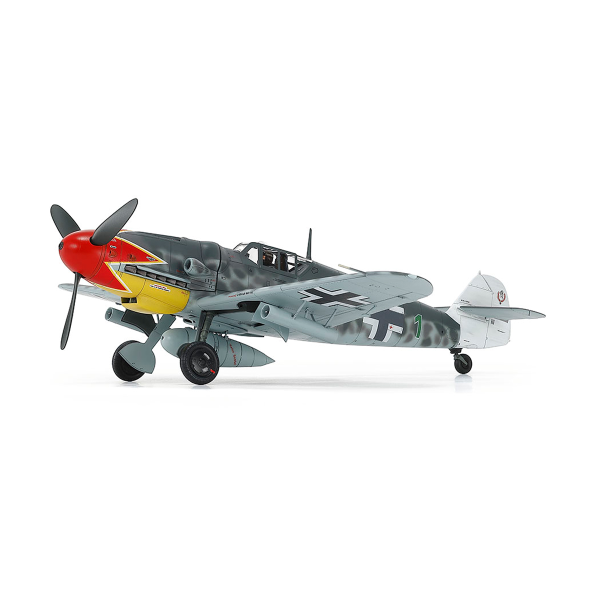 ak-interactive-kit-modellismo-1-48-messerschmitt-bf109-g-6-late-production image 2