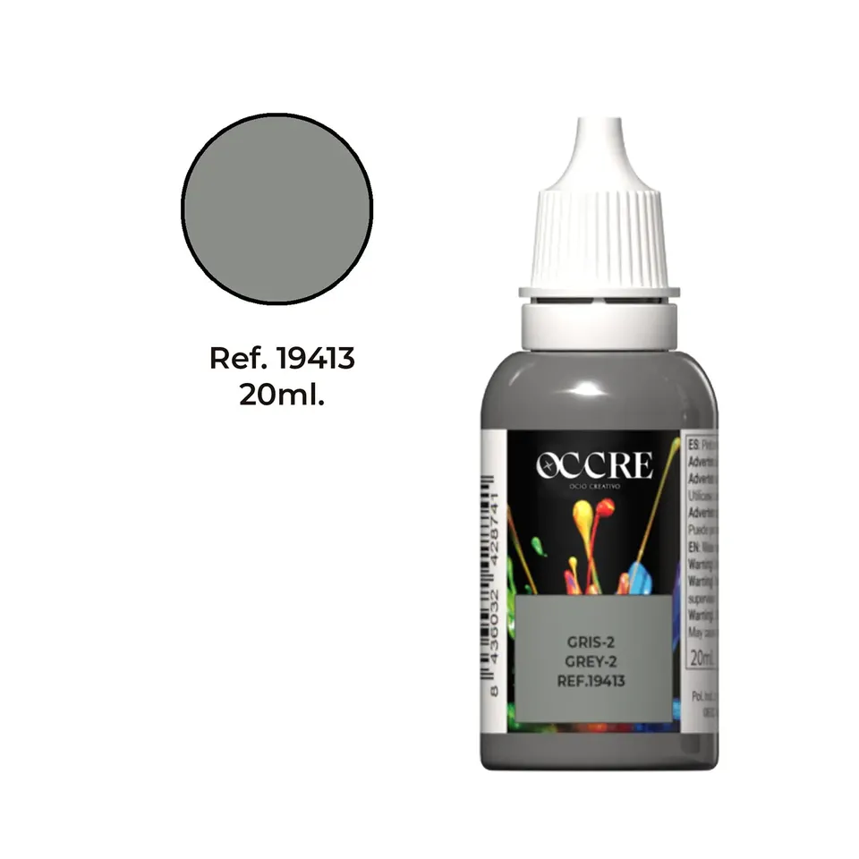 occre-vernice-acrilica-grigio-medio-20-ml image 1