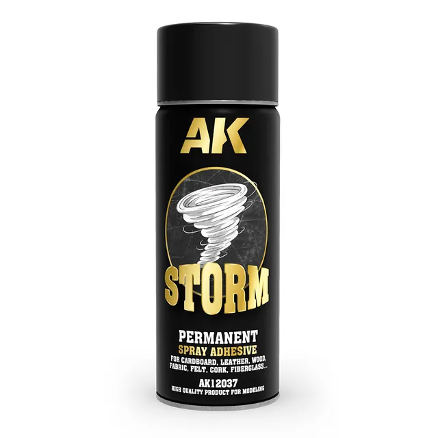 ak-interactive-storm-400-ml-adhesivo-spray-permanente-spray-adesivo-per-modellis image 1