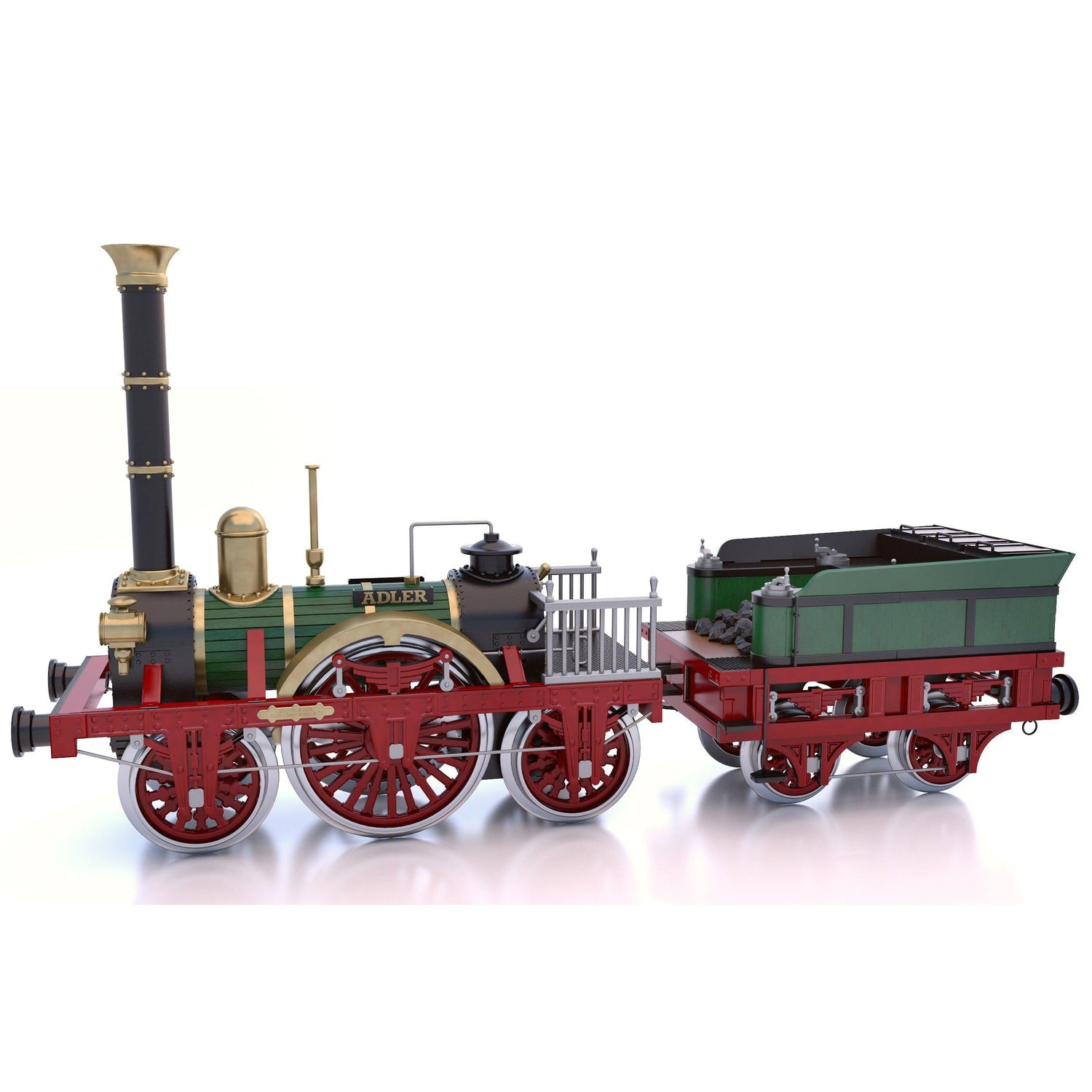 occre-adler-kit-modellismo-locomotiva-a-vapore-da-costruire image 8