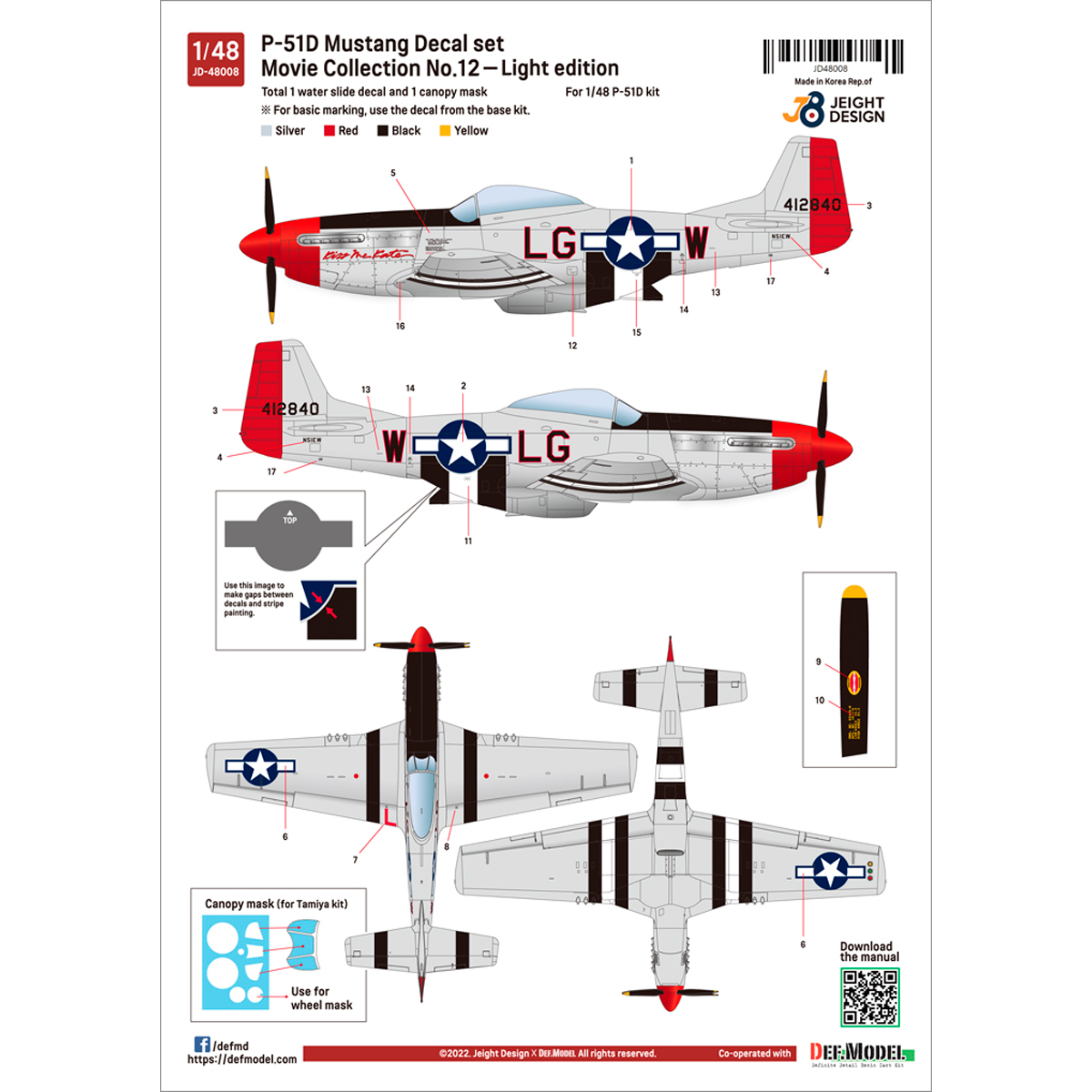 ak-interactive-p-51d-mustang-decal-set-movie-collection-no-12-light-edition-per- image 3