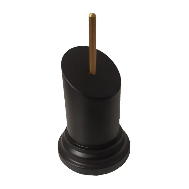 ak-interactive-base-rotonda-inclinata-in-legno-nero-7-cm-x-3-5-cm image 1