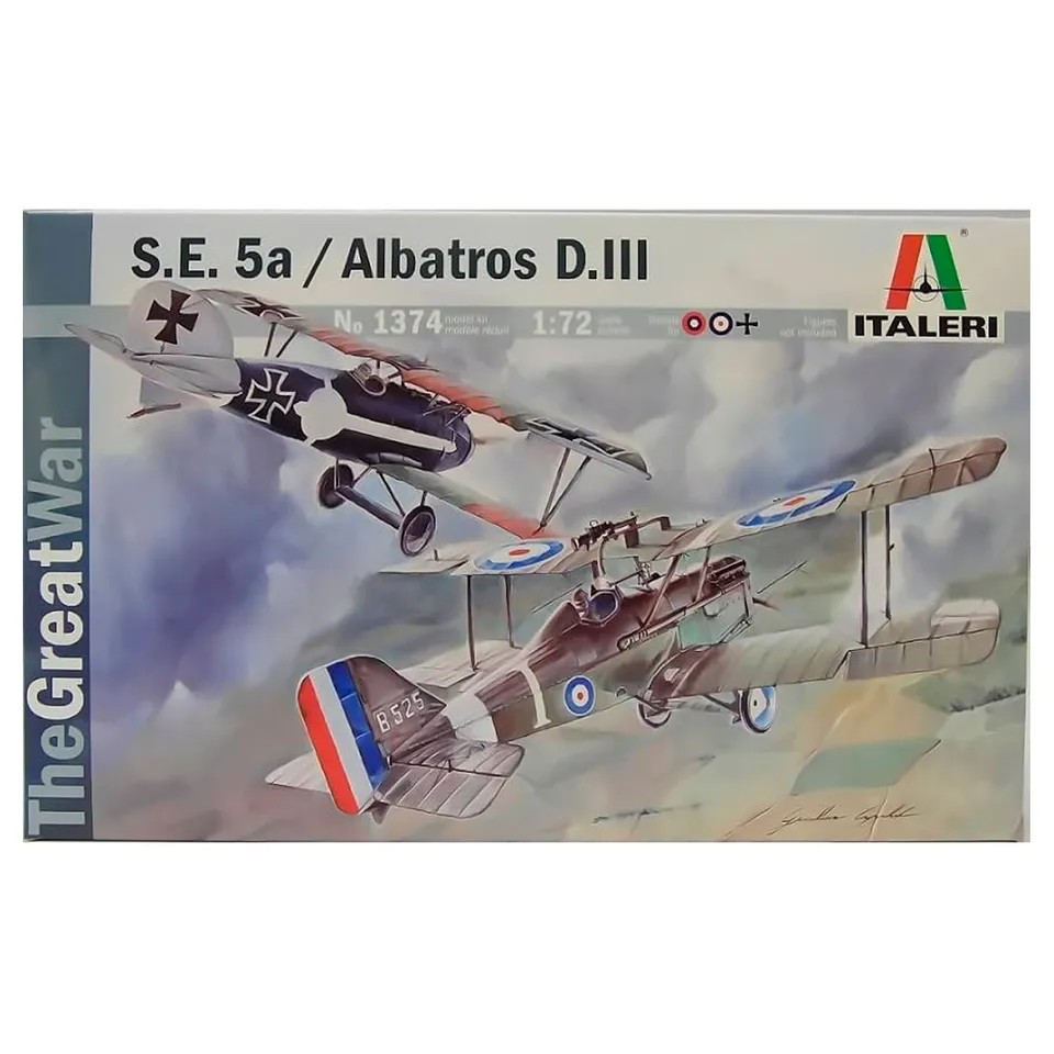 ak-interactive-1-72-s-e-5a-albatros-d-iii-the-great-war image 1