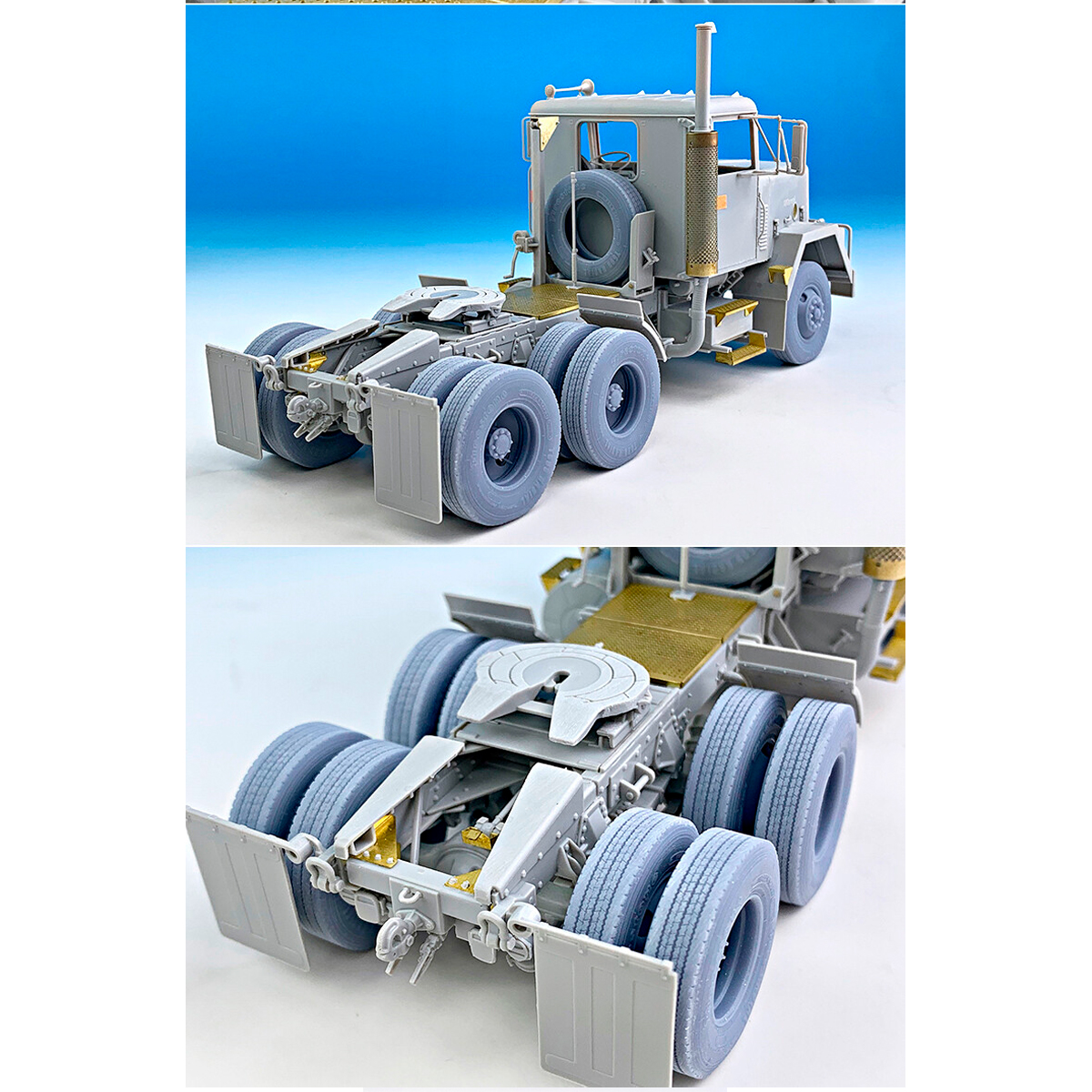 ak-interactive-us-m915-truck-wheel-set-with-trailer-wheels-1-35-set-ruote-per-mo image 3