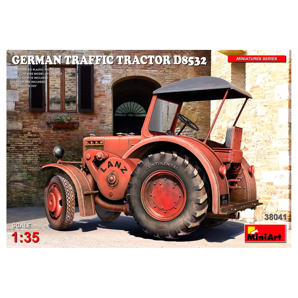 ak-interactive-1-35-german-traffic-tractor-d8532-kit-modellismo image 1