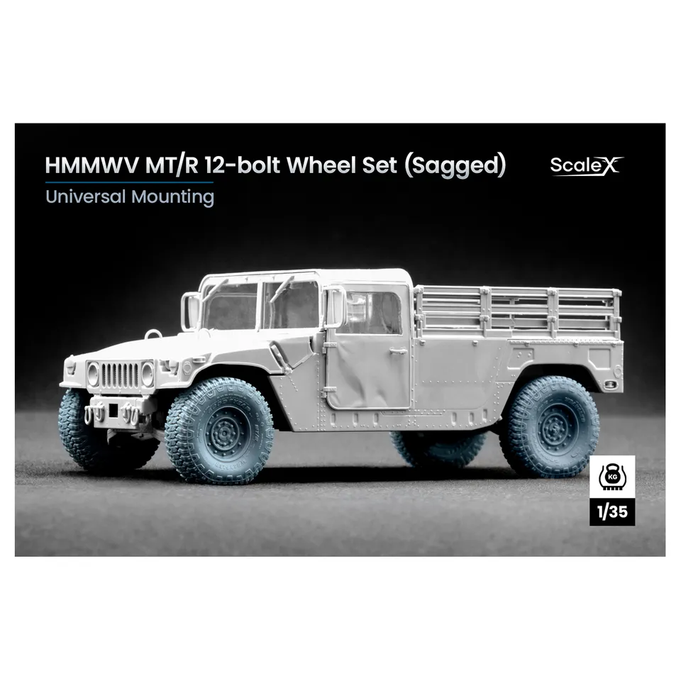 ak-interactive-hmmwv-mt-r-12-bolt-weighted-wheel-set-1-35-set-di-ruote-ponderate image 1