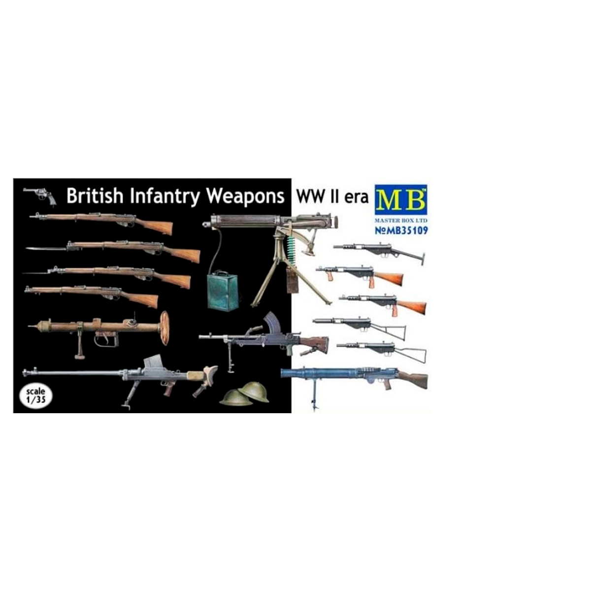 ak-interactive-british-infantry-weapons-ww-ii-era-set-armi-1-35 image 1