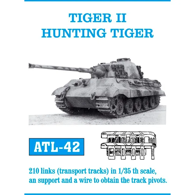 ak-interactive-1-35-metal-tracks-tiger-ii-hunting-tiger-cingoli-metallici-per-mo-3 image 1
