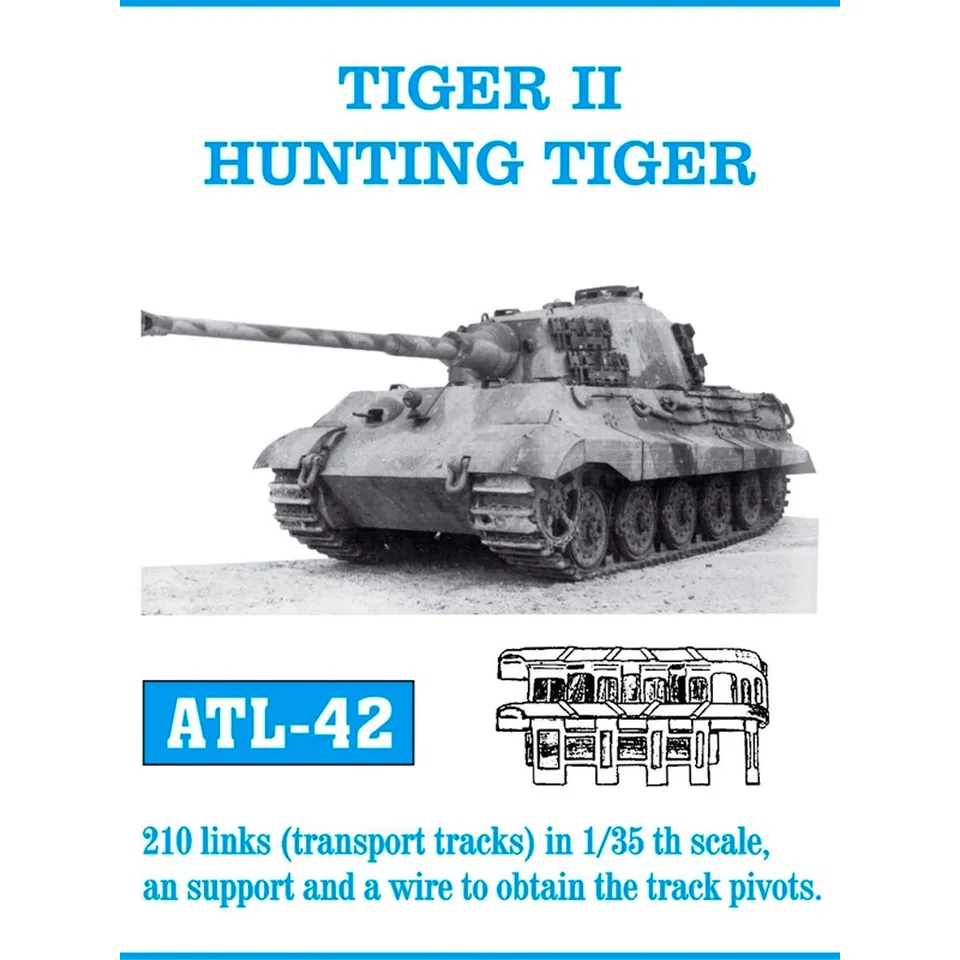 ak-interactive-1-35-metal-tracks-tiger-ii-hunting-tiger-cingoli-metallici-per-mo-3 image 1