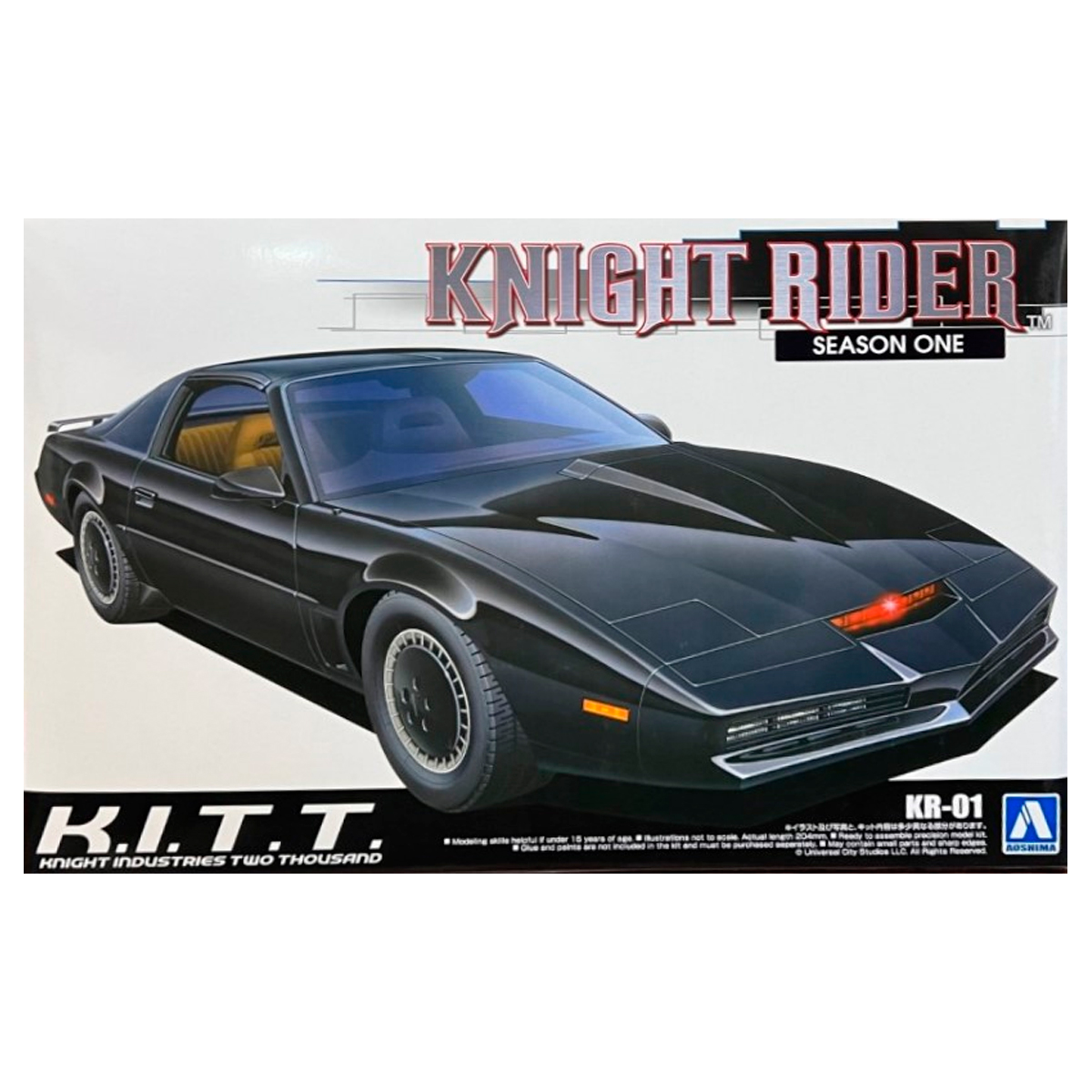 ak-interactive-knight-rider-k-i-t-t-season-one-1-24-kit-auto-modellismo image 1