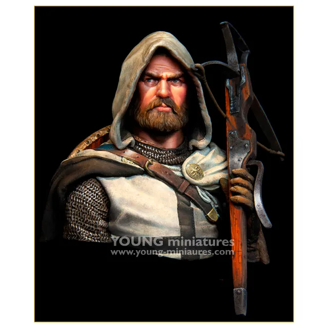 ak-interactive-cavaliere-teutonico-con-balestra-1-10-figura-da-collezione image 1