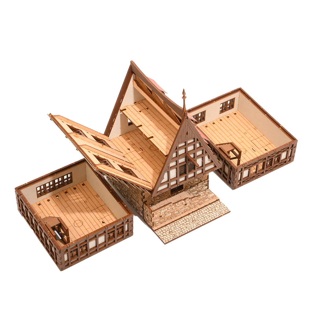 ak-interactive-medieval-european-row-house-brick-butterscoth-terreno-28mm-scala image 5