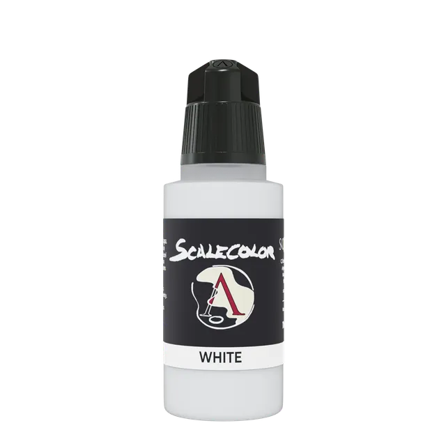 scale75-white-scalecolor-17ml-acrilico-super-mate-per-miniature image 1