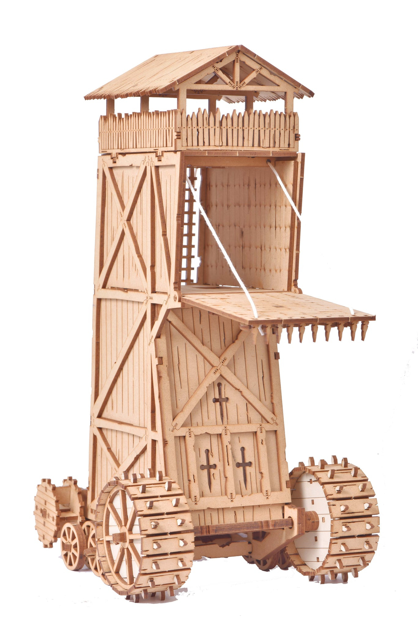ak-interactive-juggernaut-torre-d-assedio-medievale-con-ponte-levatoio-funzionan image 2