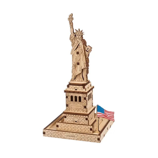 ugears-statua-della-libert-kit-di-modellismo-meccanico-in-legno image 1