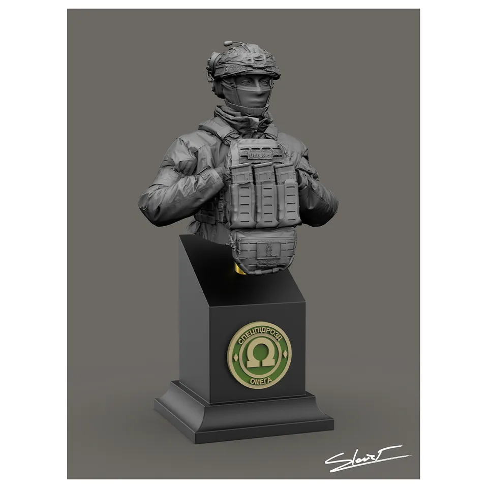 ak-interactive-ukrainian-soldier-bust-05-1-10-busto-soldato-ucraino-da-dipingere image 1