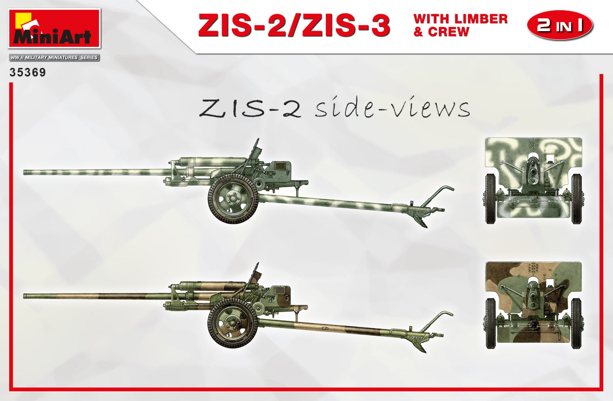 ak-interactive-1-35-zis-2-zis-3-con-limber-crew-kit-modellismo-2-in-1 image 3
