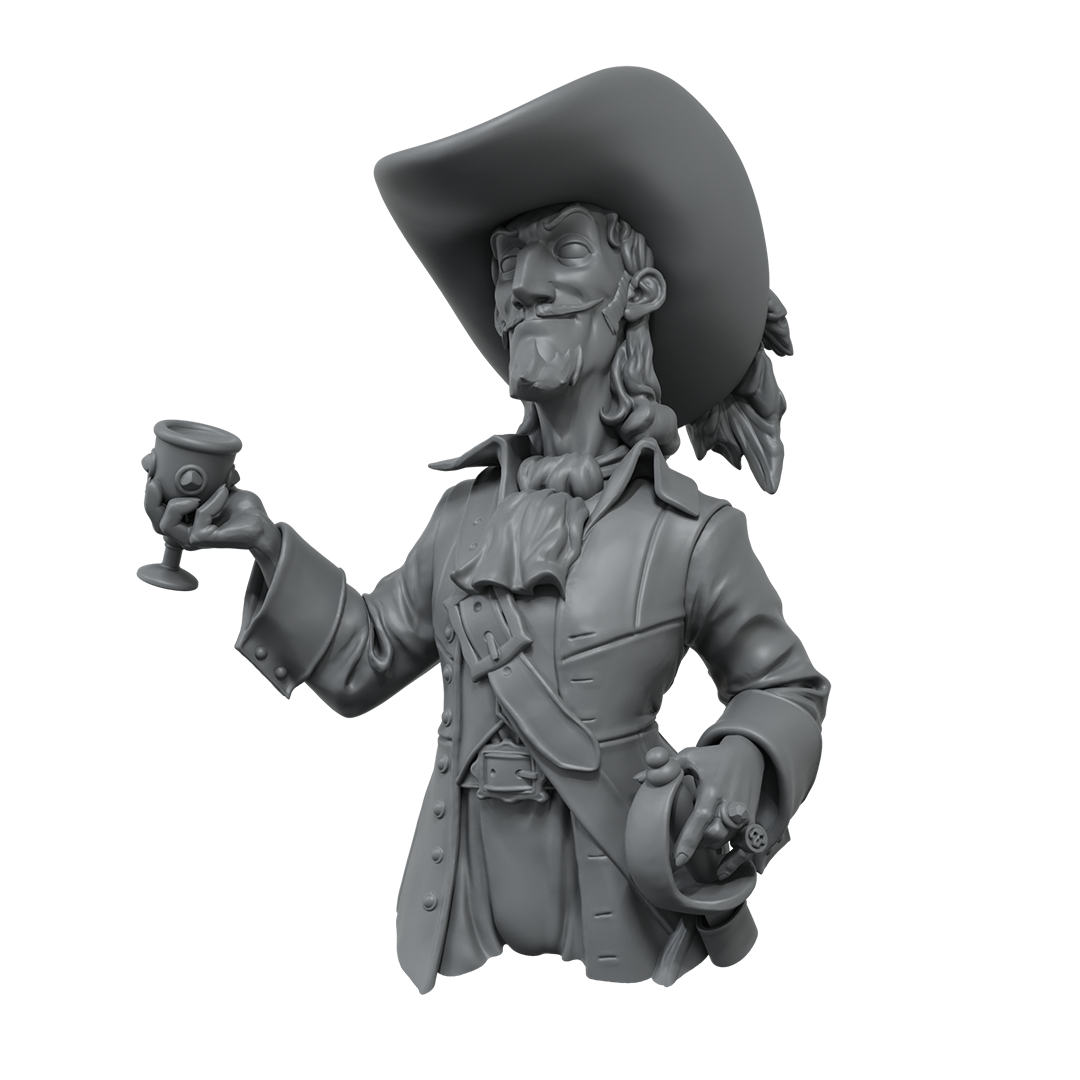scale75-historix-corsair-miniatura-pirata-da-montare-e-dipingere image 2