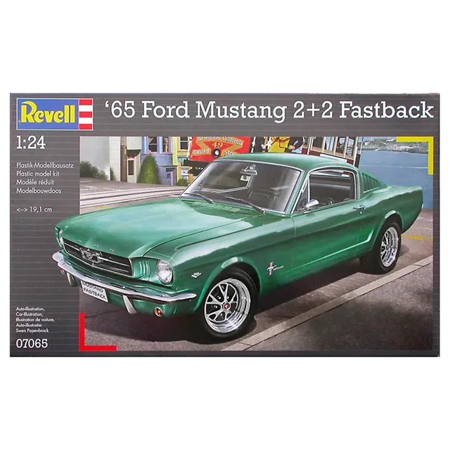 ak-interactive-1965-ford-mustang-2-2-fastback-1-24-kit-di-modellismo image 1
