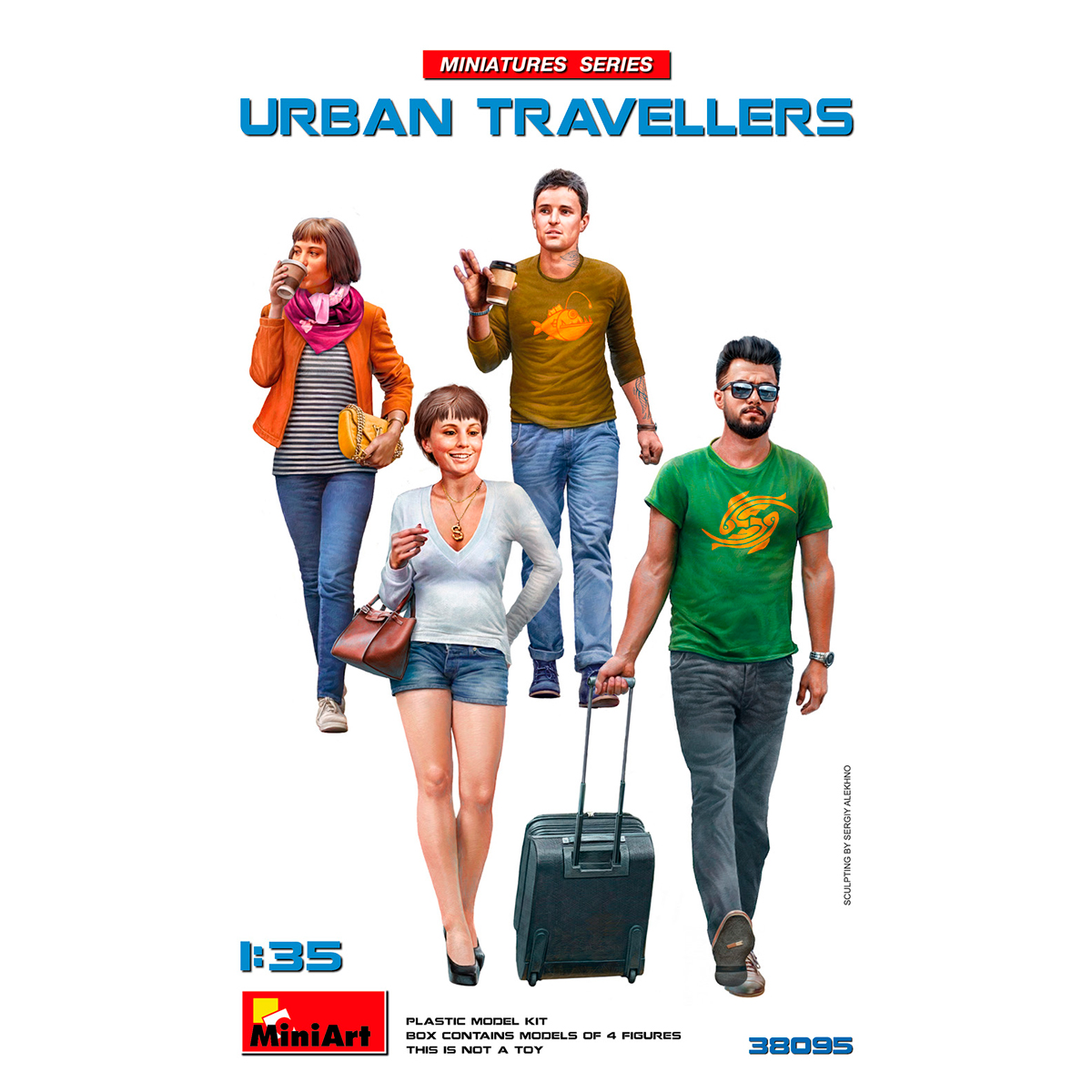 ak-interactive-1-35-urban-travellers-set-di-figure-in-scala-da-costruire-e-dipin image 1