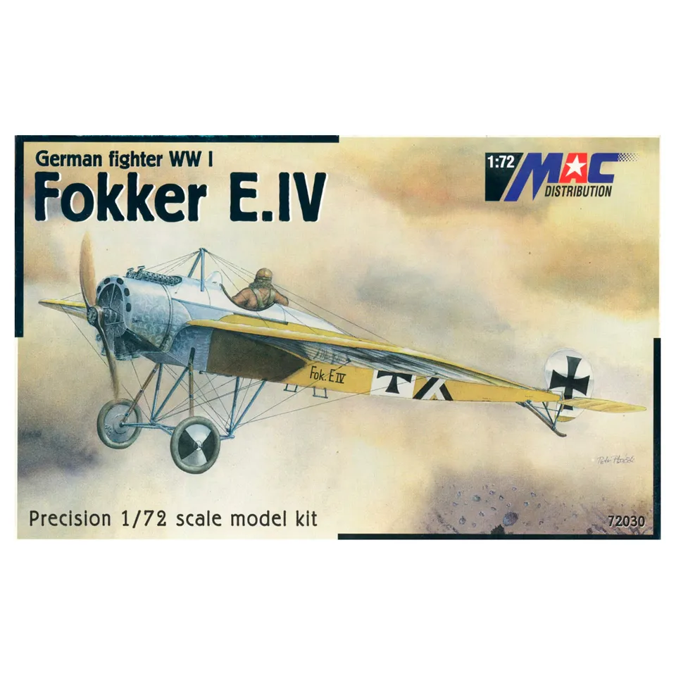 ak-interactive-1-72-fokker-e-iv-kit-modellismo-aereo-scala-1-72 image 1