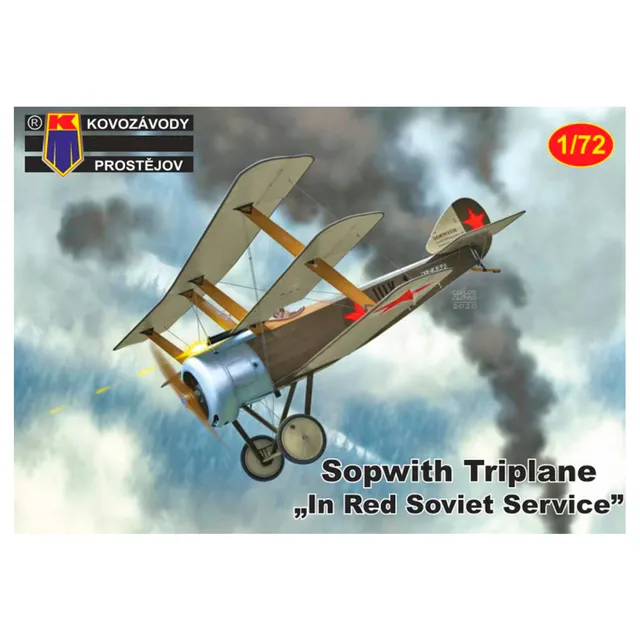 ak-interactive-1-72-sopwith-triplane-in-red-soviet-service-kit-di-modellismo image 1