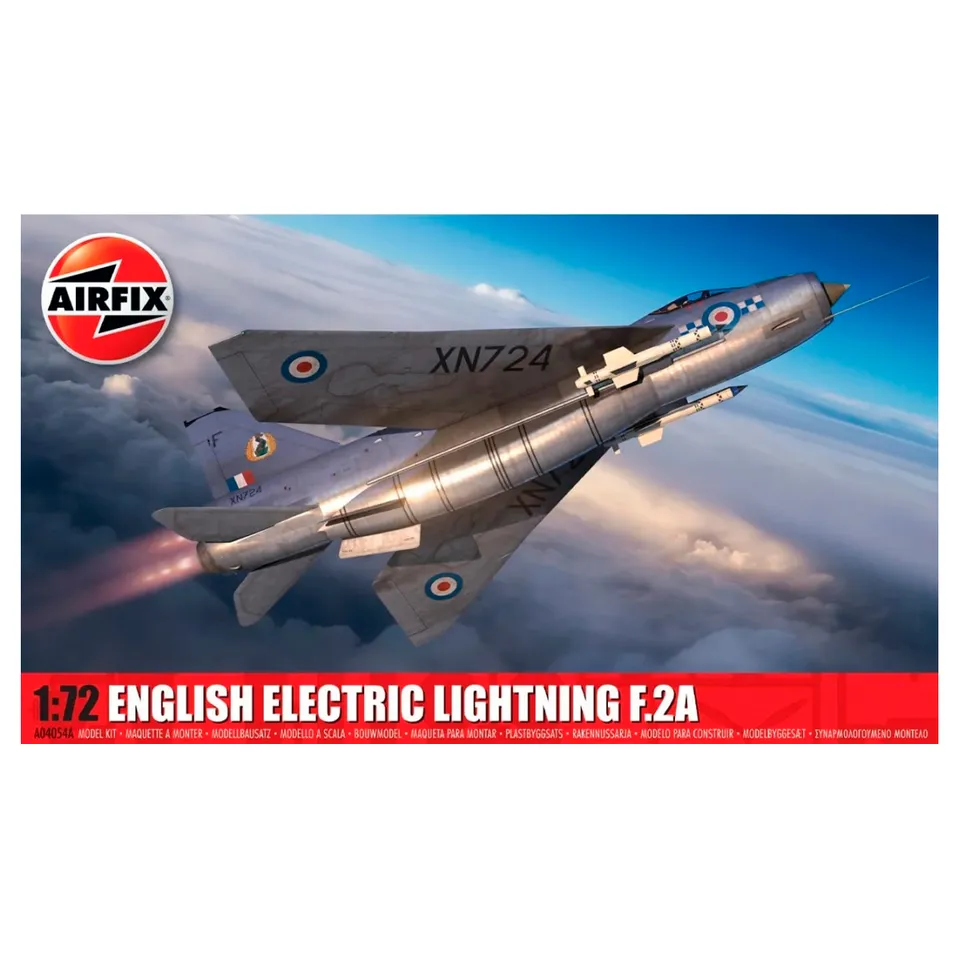 ak-interactive-english-electric-lightning-f-2a-in-scala-1-72-kit-da-costruire image 1