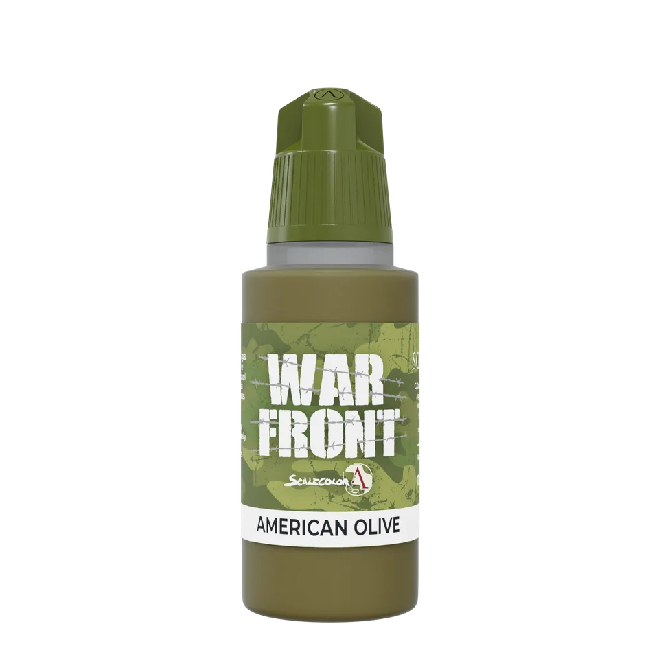 scale75-warfront-american-olive-pittura-acrilica-17-ml-mate image 1
