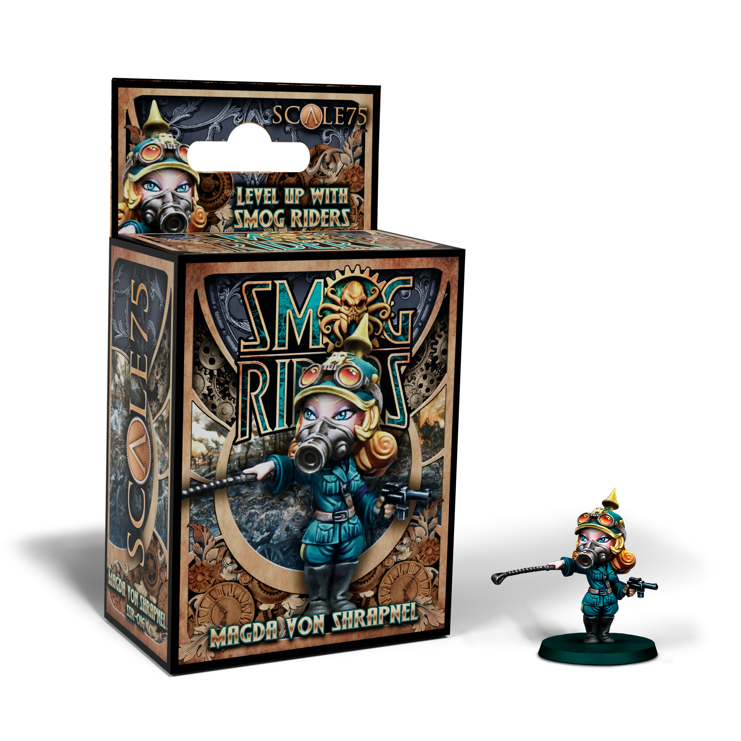 scale75-magda-von-shrapnel-figura-in-resina-35mm-the-smog-riders-chibi image 1