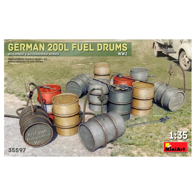 ak-interactive-1-35-german-200l-fuel-drum-set-ww2-set-di-fusti-di-carburante-ted image 1